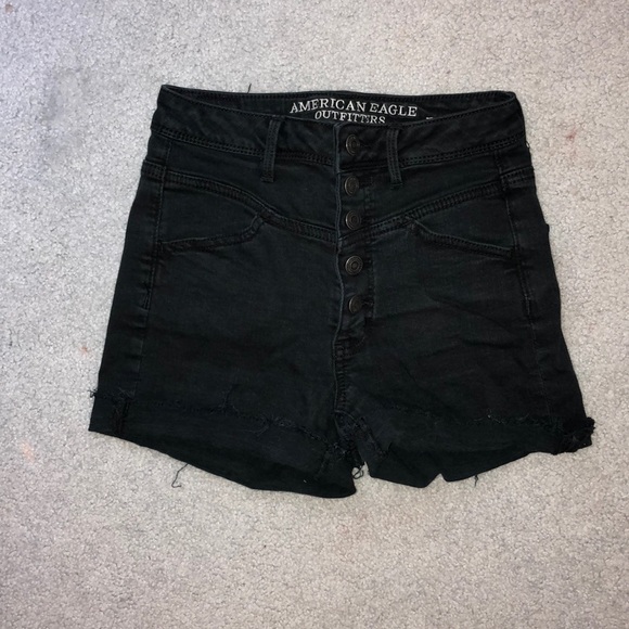 American Eagle Outfitters Pants - Black jean shorts
